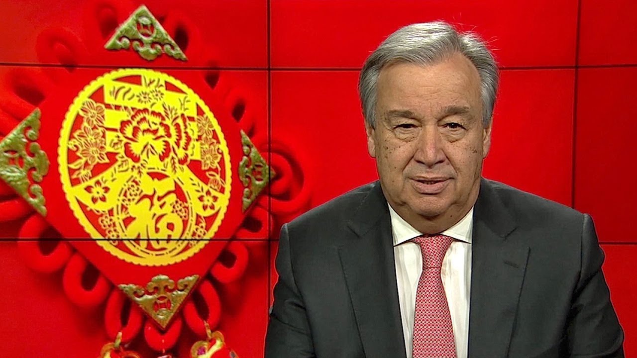 UN Chief sends warm wishes in Chinese for Spring Festival