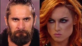 Becky Lynch & Seth Rollins’ not getting along for 10 minutes straight | WWE #brollins