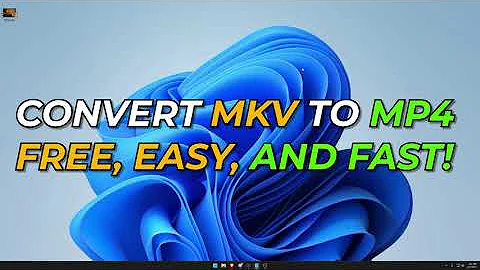 THE BEST WAY TO CONVERT MKV TO MP4 2023 (FASTEST WAY)!!