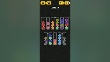 Ball Sort Puzzle Level 170 || Ball Sort Puzzle || Level 170