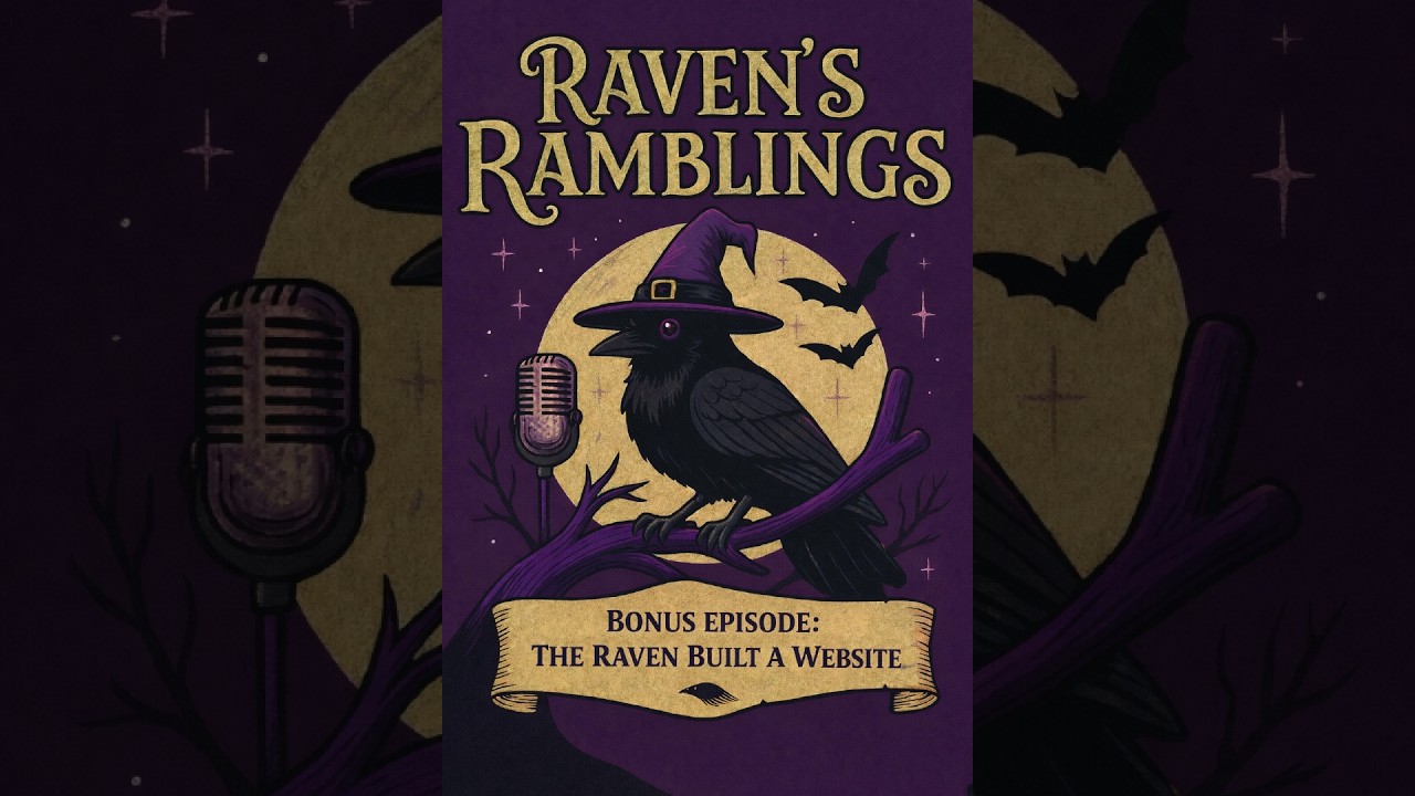 Bonus Episode The Raven Built a Website