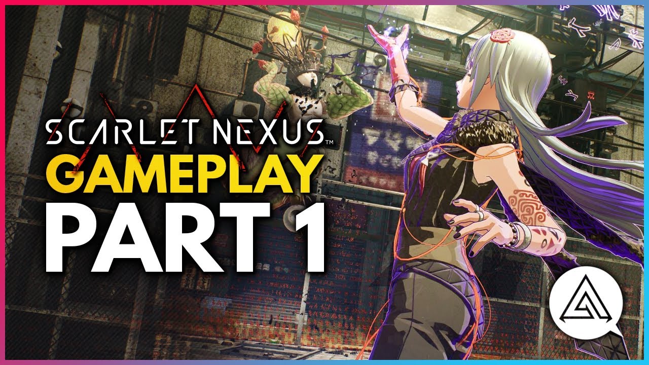 SCARLET NEXUS  PS5 Gameplay Part 1 - Psychokinetic Mind-Bending Action 