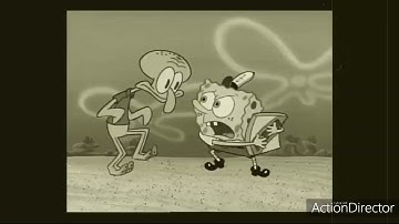 1933 SQUIDWARD TRYING TO GET A PIZZA FROM SPONGEBOB MOVIE