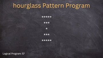 Sandglass star pattern using java, hourglass star pattern using java, pattern programs
