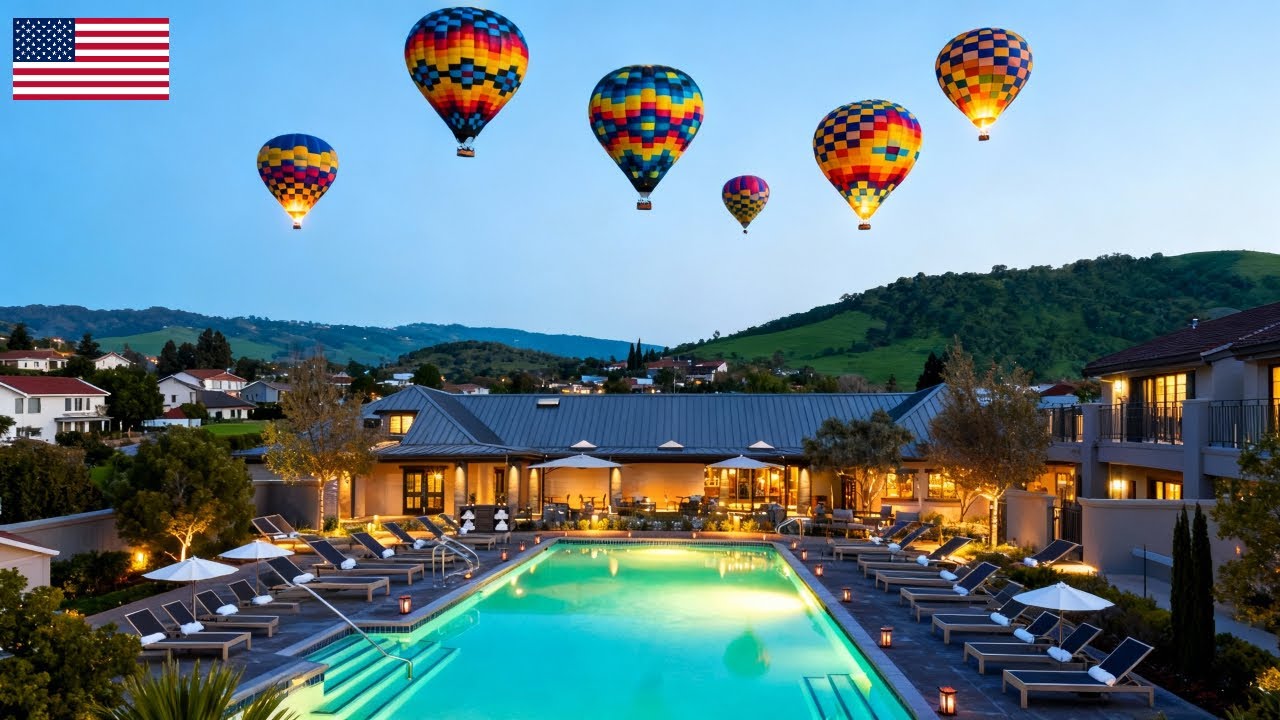 Обзор поместья Йонтвилл | Роскошный винный курорт в долине Напа