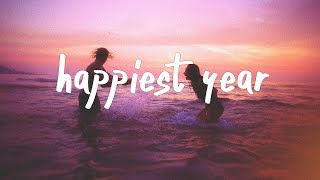 Vignette de la vidéo "Jaymes Young - Happiest Year (Lyric Video)"