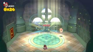 Super Mario 3D World - World 3: Sprixie (Fairy) Hut - Stamp Acquired (Crying Fairy) HD Gameplay screenshot 5