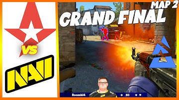 GRAND FINAL! ASTRALIS vs NAVI - BLAST Premier Global Final - Map2 INFERNO - CSGO VOD