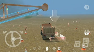 Giant Mining Dump Truck Loading Sand - Heavy Machines & Mining Simulator - Android Gameplay  #3