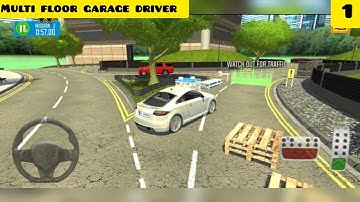 multi floor garage driver gameplay walkthrough part 1 🥇 (Android)