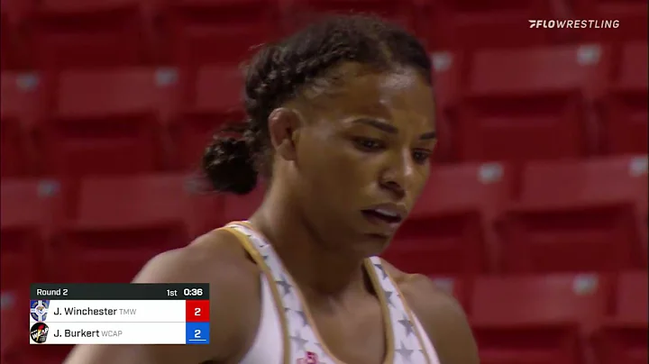 55 Kg Round 2 - Jacarra Winchester, Titan Mercury ...