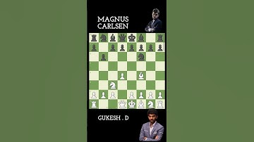 Magnus carlsen vs Gukesh | Watch Full Video | #chess #magnuscarlsen #trending #trendingshortw