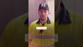 USED CONTAINER INSPECTION – ROOF &amp; INTERIOR CHECK