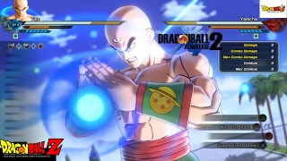 TIEN'S Ultimate Attack: NEO TRI-BEAM In All His Costumes - Dragonball Xenoverse 2