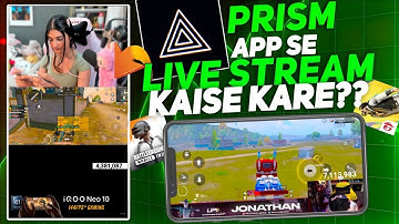 Prism Live Studio Kaise Use Kare - How To Do Live Stream on YouTube | Best App For Live Stream 2025