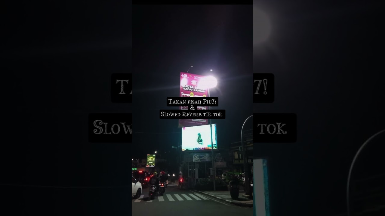 Takan Pisah PI7U Slowed Reverb Tik Tok Viral!
