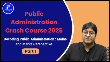 Decoding Public Administration for UPSC | Mains Strategy & Marks Insight | Part 1 | Ashutosh Pandey