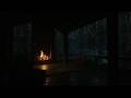 Relaxing Rainstorm &amp; Campfire Crackle (No Ads) 🔥| Thunder Sounds for Deep Sleep &amp; Peaceful Rest
