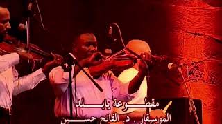يا بلد | الاوبرا المصرية | الفاتح حسين | جيتار | Yabalad | Cairo opera house | Elfateh Hussain |
