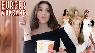 BURGER MUKBANG EŞLİĞİNDE GRAMMY KIYAFETLERİ YORUMLUYORUM!