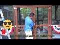 Screen porch construction on your deck Screen porch construction on your deck