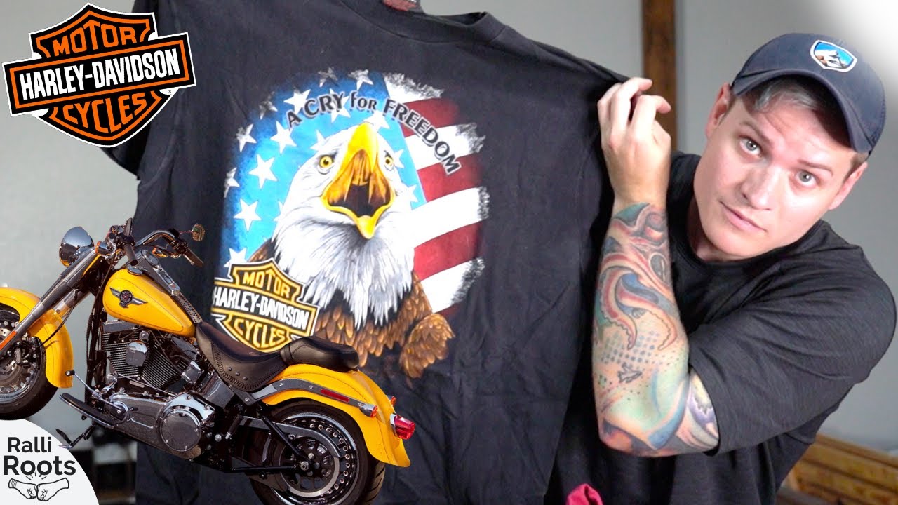 HUGE Harley Davidson Vintage T Shirt 