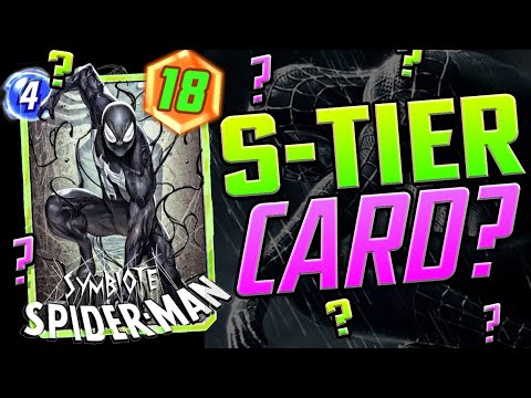 Symbiote Spiderman an S-TIER CARD in MARVEL SNAP?