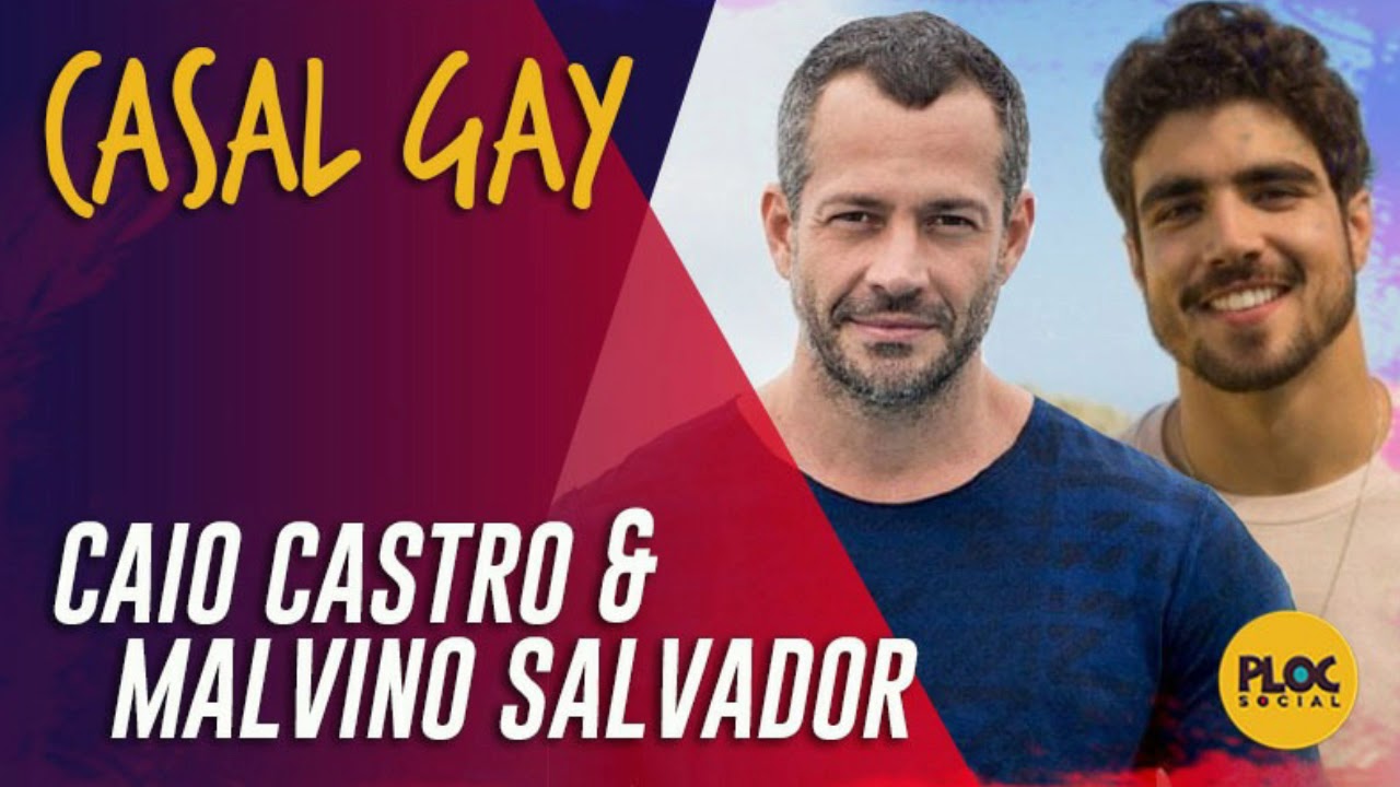 CASAL GAY da GLOBO: CAIO CASTRO E MALVINO SALVADOR • SAINDO do ARMÁRIO em A DONA DO PEDAÇO