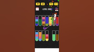 Water sort puzzle - Level 3207 #puzzle #games #level #level3207 #watersortpuzzle #gaming #gameplay