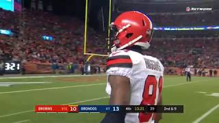 Rashard 'Hollywood' Higgins - Wide Receiver - Cleveland Browns 2018 Season / Campaign