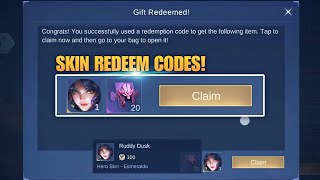 CLAIM FREE ESMERALDA SKIN REDEEM CODES OR 20 RARE SKIN FRAGMENTS