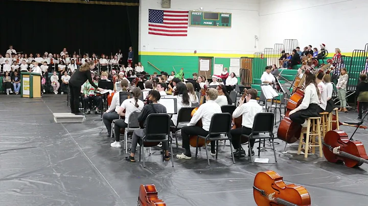 8th Grade Orchestra Performance, December 13, 2022 at Cedar Bluff Middle School