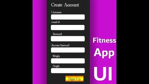 Fitness App UI Design - Fourtek