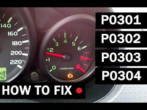 p0301 p0302 p0303 p0304 how to fix misfire