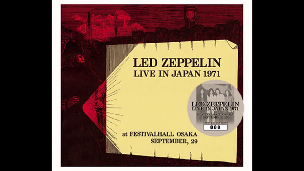 LED ZEPPELIN 6CD LIVE IN JAPAN 1971 929