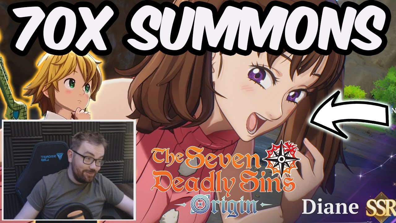 THE FIRST SEVEN DEADLY SINS: ORIGIN MEGA SUMMONS - 70X PULLS FOR