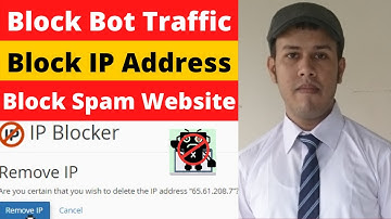 3 Ways to Block Bot Traffic in WordPress| Block IP Address From Website Google Analytics CloudFlare