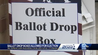 Milwaukee's ballot drop boxes uncovered, ready for absentee ballots ahead of mayoral primary