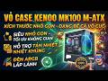 Case máy tính Kenoo MK100 dạng bể cá cho main M ATX