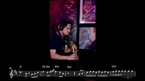 Mueva Los Huesos - Gordon Goodwin (Eric Marienthal Solo Transcription)