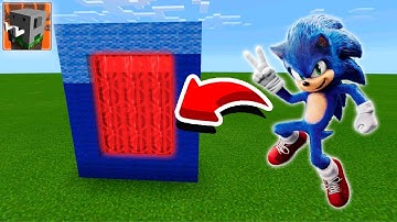 How to Make a PORTAL to SONIC 2 IN CRAFTSMAN
