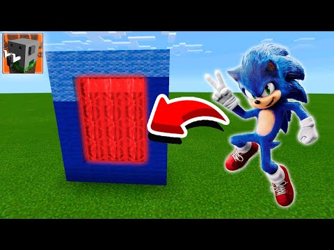 How to Make a PORTAL to SONIC 2 IN CRAFTSMAN