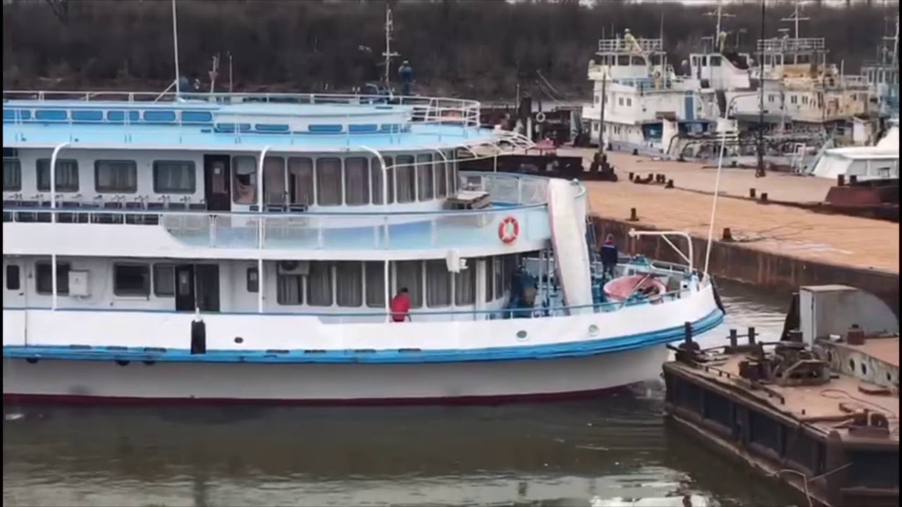 Теплоход «Башкортостан» вышел на ходовые испытания - YouTube