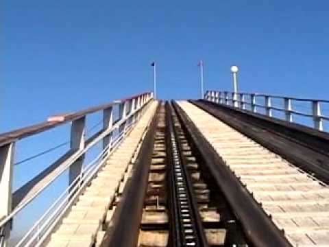 Colossus Roller Coaster  POV Six Flags Magic Mountain