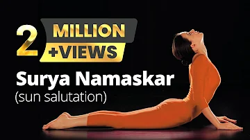 Suryanamaskar (The Sun Salutation) By Isha Sharvani, Indian Contemporary dancer and actress