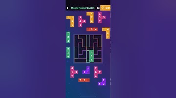Flow Fit Sudoku Missing Number Level 15