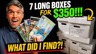 I Bought 7 Long Boxes of Comics for $350...What did I Find?!