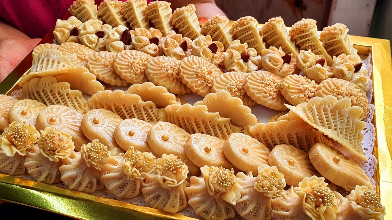 كوموند بداي مشروعك الحلويات120حبة فاقل من 4ساعات المربح بدون راس مال بعجينة وحدة خرجي 6انواع لوز