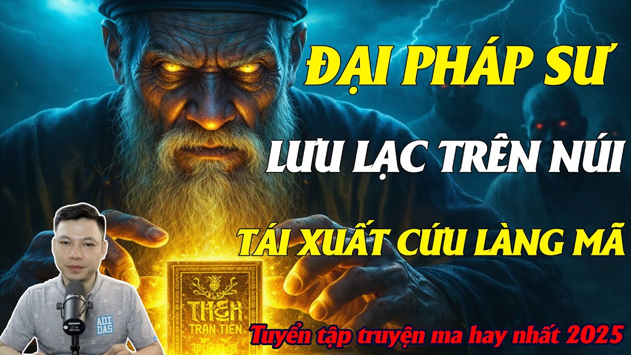 TRUYỆN MA ĐÌNH SOẠN : ĐẠI PHÁP SƯ LƯU LẠC TRÊN NÚI TÁI XUẤT CỨU LÀNG MÃ || KINH DỊ