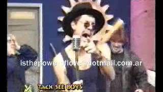 Videomatch   TELEFE Año 1999   Los Tack See Boys con Marcelo Tinelli